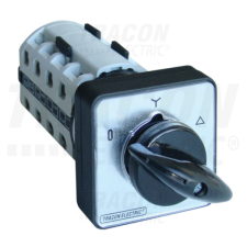 TRACON Közvetlen Y-D motorkapcsoló400V, 50Hz, 160A, 37kW, 88×88mm villanyszerelés