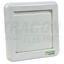 TRACON Kültéri gravitációs zsalu fürdőszoba vent-hoz151×151×45mm, D=96mm villanyszerelés