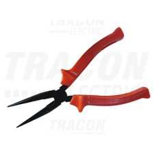 TRACON Kúpos fogó, normál, piros nyél L=165mm, 170g (6) villanyszerelés