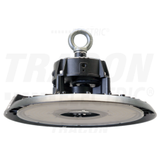 TRACON LED csarnokvilágító, kültéri,UFO forma230 VAC, 100 W, 20000 lm, 4000K, 50000 h, IP65, 1-10V, EEI=B kültéri világítás