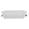 TRACON LED-DLN-12NW Négyzet alakú, süllyeszthető LED panel 220-240 VAC; 12 W; 850 lm; 172×172 mm, 4000 K; IP40, EEI=A