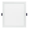 TRACON LED-DLNV-24NW Védett, beépíthető LED mélysugárzó, négyzetes, fehér 220-240 VAC, 24 W, 4000 K, 2490 lm, IP44, EEI=F