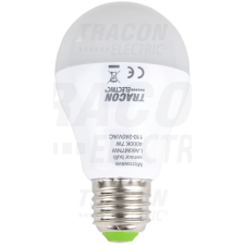TRACON LED fényforrás beépített mozgásérzékelővel E27, 7W, 4000K izzó