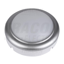 TRACON LED hajólámpa kerek 8W 4000K ezüst keret kültéri világítás