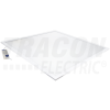 TRACON LED panel, négyzet, fehér230VAC, 50Hz, 40W, 3400lm, 4000K, IP40, 595×595mm, EEI=F