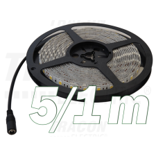 TRACON LED szalag, kültéri SMD2835,60LED/m,4,8W/m,480lm/m,W=8mm,4000K,IP65,EEI=F kültéri világítás