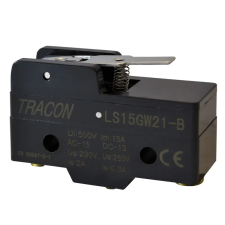 TRACON LS15GW21-B Helyzetkapcsoló, rugószáras 1×CO, 2A/230V AC, 17mm, IP00 villanyszerelés