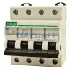 TRACON MB-4C-20 Kismegszakító, 4 pólus, C karakterisztika 20A, 4,5 kA
