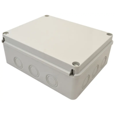 TRACON MED25209 Elektronikai doboz, világos szürke, teli fedéllel 250×200×90, IP67 villanyszerelés