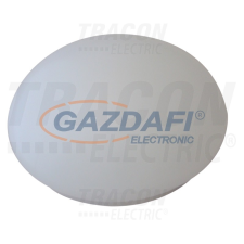 TRACON MFM01 Műanyag beltéri fali lámpatest mozgásérzékelővel 230VAC,max.25W,E27,360°,10s-12min,3-2000lux,IP20,EEI=A++-E világítás