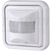TRACON Mozgásérzékelő, süllyesztett,fehér 230V, 50 Hz, 500 W, 190°, 1-9 m, 10 s-7 min, 3-2000lux