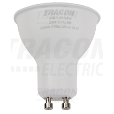TRACON Műanyag házas SMD LED spot fényforrás SAMSUNG chippel GU10, 8W, 3000K izzó