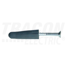 TRACON Négyszögletes tipli+csavarDxL=12×52mm, PE villanyszerelés
