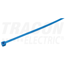 TRACON Normál kábelkötegelő 200×4.8mm, kék villanyszerelés