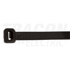 TRACON Normál kábelkötegelő 360×4.8mm, fekete villanyszerelés