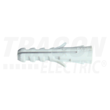 TRACON Normál tipli, szürkeM12×60mm, PA6.6 villanyszerelés