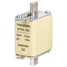 TRACON NT00-25 Késes biztosító 500V AC, 25A, 00, 120kA, gG villanyszerelés