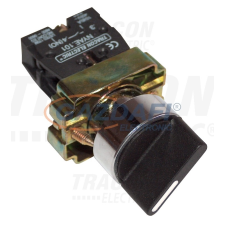 TRACON NYBJ33KLO Karos kapcsoló, fémalap, háromállású, hosszúkaros 2×NO, 3A/230V AC, IP42 villanyszerelés