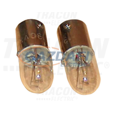 TRACON NYGI6 Jelzőizzó 6V, 1,2W, Ba9s villanyszerelés