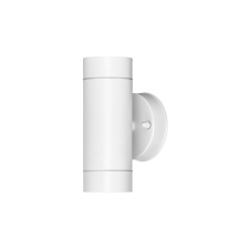 TRACON Oldalfali spot lámpatest, kültéri, fehér 100-240VAC, 50Hz, 2xGU10, max.35W, IP44 kültéri világítás