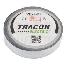 TRACON Önvulkanizáló szalag, fekete10m×19mm, -40°C-75°C villanyszerelés