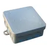 TRACON PD85X85 Rugalmas kötődoboz, falon kivüli, szürke 85×85×37mm, IP54