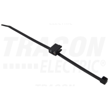 TRACON Peremre csíptethető talp, kábelkötegelővel4.8×200mm, PA6.6 villanyszerelés