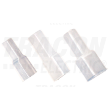 TRACON PVC szigetelés rátolható csatlakozó csaphoz (CS6)6,3×0,8mm villanyszerelés