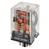 TRACON RM11-24DC Ipari relé 24V DC / 3×CO, (3A, 230V AC / 28V DC)