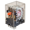 TRACON RM14-110AC Miniatűr relé 110V AC / 4×CO (3A, 230V AC / 28V DC)