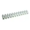 TRACON S60A-U Flexibilis sorozatkapocs, U profil, 12 tag, natúr 25mm2, 450VAC, 80A, PE