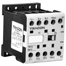 TRACON Segédkontaktor 660V, 50Hz, 9A, 4kW, 230V AC, 2NO+2NC villanyszerelés