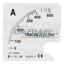 TRACON Skálalap DCVM-48B alapműszerhez mérőműszer