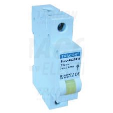 TRACON SLJL-AC230-S moduláris jelzőlámpa, 1db sárga leddel, 230V AC villanyszerelés