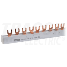 TRACON Soroló sín - villás kivitelűmax.63A, 4P, 56modul, 1m villanyszerelés