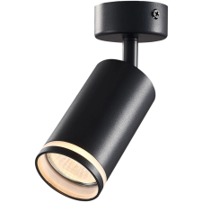 TRACON SPGU10LMAB Mennyezeti állítható spot lámpatest, fekete 100-240VAC, 50Hz, 1xGU10, max.35W világítás