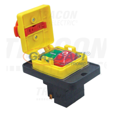 TRACON SSTM-317 Relés biztonsági kapcsoló, gombafejű reteszeléssel 7PIN, 400 VAC, 8A/AC3, IP54, 6,3×0,8 villanyszerelés