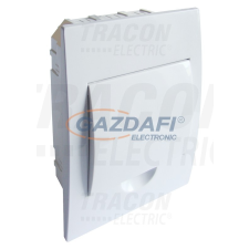 TRACON Süllyesztett elosztódoboz, fehér ajtóval, N/PE sínnel villanyszerelés