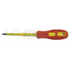 TRACON SZ6150F Csavarhúzó, egyenes, 1000V-ra szigetelt, sárga-piros nyél AC 1000V, 6x150mm