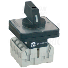 TRACON Szakaszoló kapcsoló 400V, 50Hz, 32A, 3P, 7,5kW, 64×64mm villanyszerelés