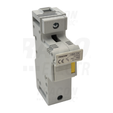 TRACON Szakaszolókapcsoló-biztosító hengeres bizt.hoz, maszkolható100A, 22x58mm; Un=230V/400V villanyszerelés