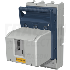 TRACON Szakaszolókapcsoló-biztosító,szerelőlapra, lapos csatlakozó690VAC, 440VDC, 630A, 3P, NH3 villanyszerelés