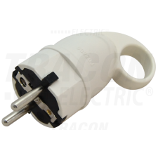 TRACON Szerelhető csatlakozódugó,húzható1×SCHUKO, 250VAC, max.16A villanyszerelés
