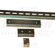TRACON Szerelősín - teli 35/7.5mm, l=200mm villanyszerelés
