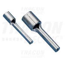 TRACON Szigeteletlen csapos saru, ónozott elektrolitréz1,5mm2, (d1=1,7mm, L=16,7mm) villanyszerelés