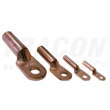 TRACON Szigeteletlen hosszított réz szemes csősaru16mm2, M8, (d1=6,5mm, d2=8,5mm) villanyszerelés
