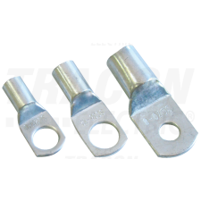 TRACON Szigeteletlen szemes csősaru, ónozott elektrolitréz35mm2, M6, (d1=8,3mm, d2=6,4mm) villanyszerelés