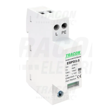 TRACON T3 AC típusú túlfeszültség levezető, egybeépített 275V 5kA 10kV villanyszerelés