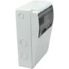 TRACON TDB302210 Üres ipari csatlakozódoboz szerelősínnel, ABS 11 mod, H×W×D=300×220×100mm, IP54