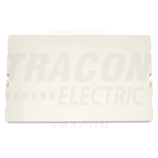 TRACON Teli takarólap, 18 modulos EDSS(N)dobozhoz villanyszerelés
